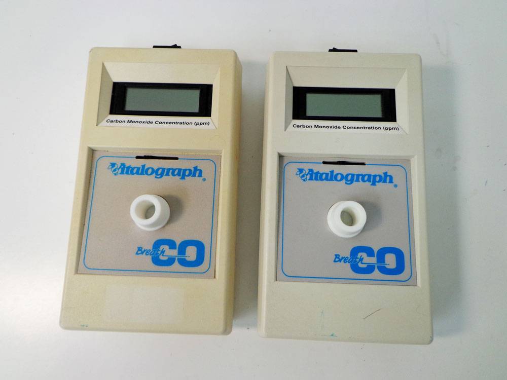 Vitalograph BREATHCO Carbon Monoxide Monitor Model 29700, 2pcs.